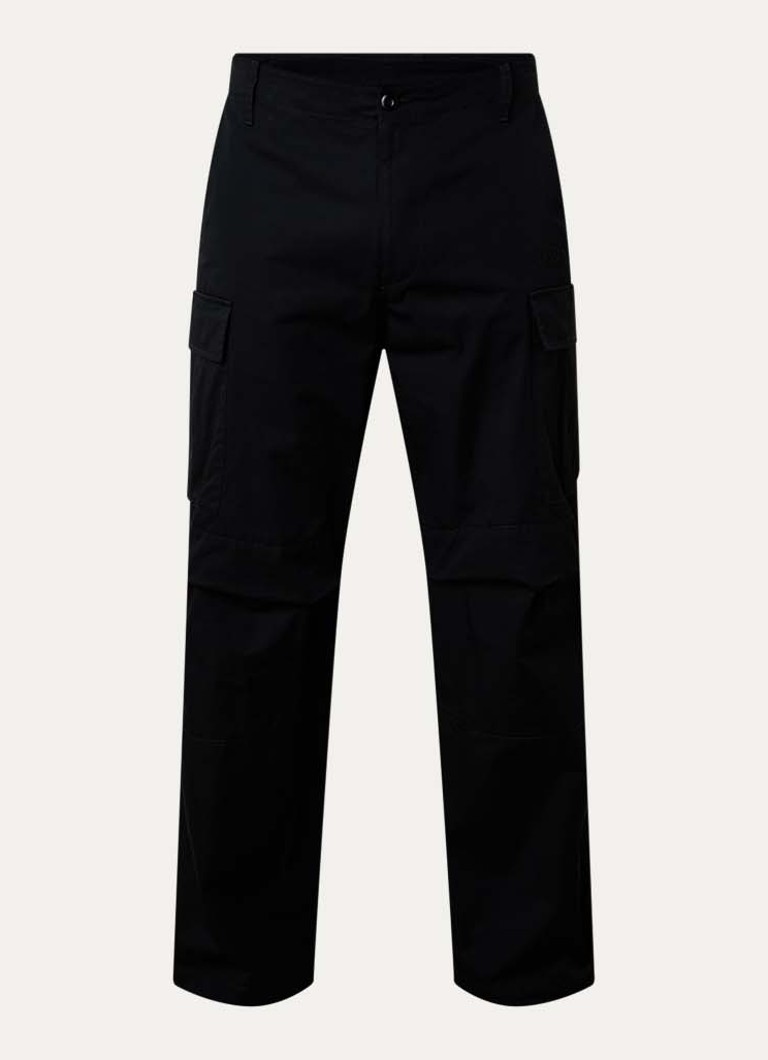 MM6 Heren Loose fit cargobroek met klepzakken in de kleur Zwart, maat: 52