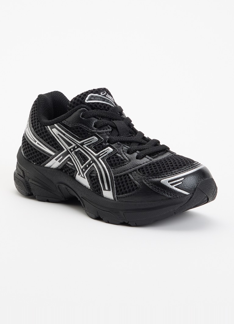 ASICS Meisjes Gel-1130 sneaker met mesh details in de kleur Zwart, maat: 30