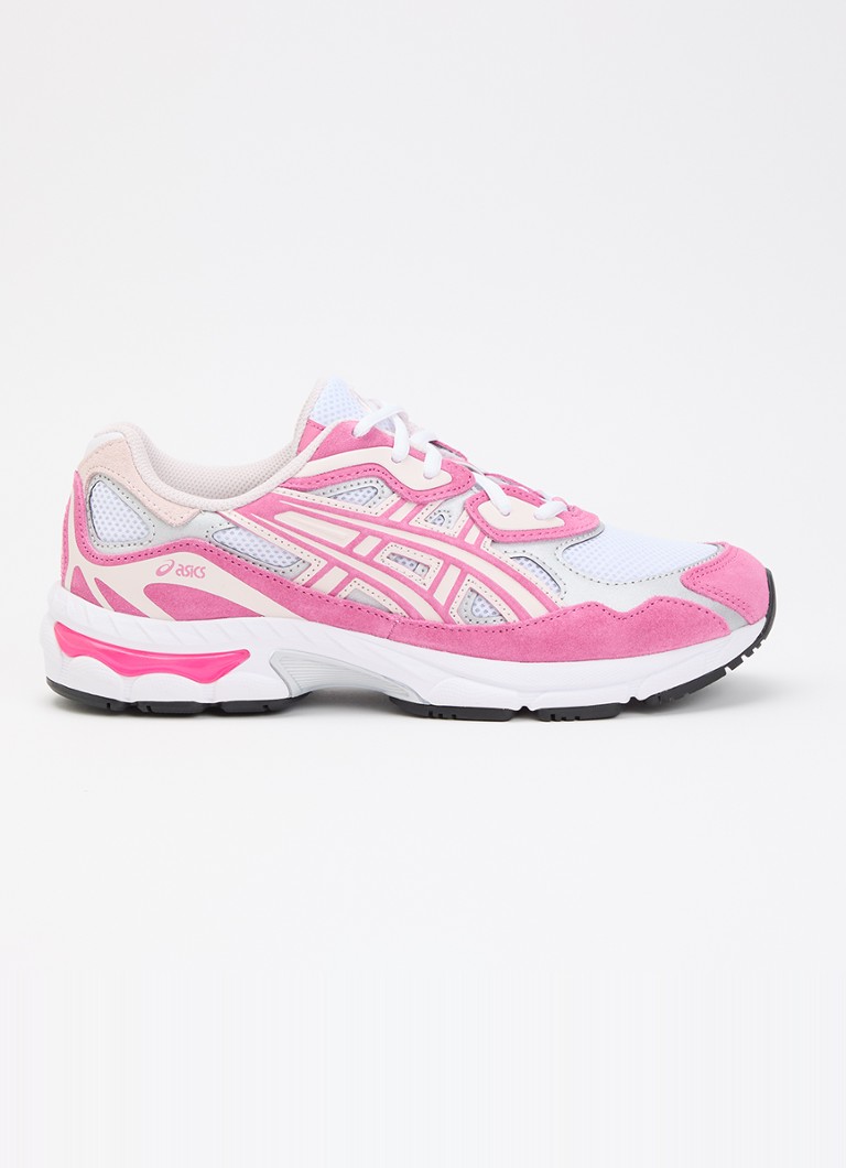 ASICS Meisjes Gel-Nyc sneaker van mesh in de kleur Wit, maat: 40