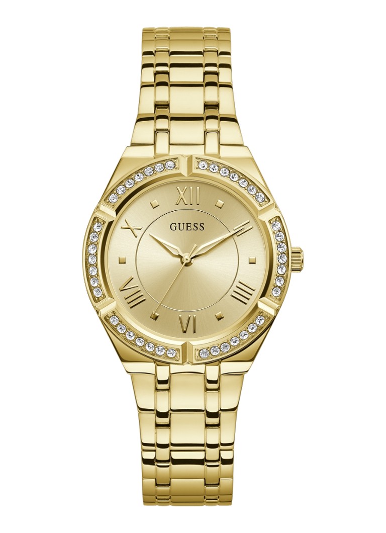 GUESS Dames Cosmo horloge GW0033L2 in de kleur Goud