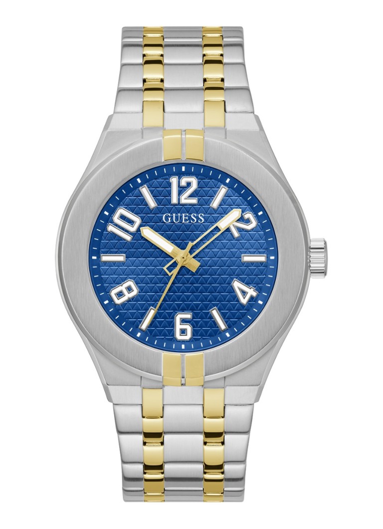 GUESS Heren Escape horloge GW0661G1 in de kleur Zilver