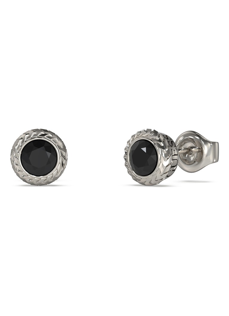 GUESS Dames Oorstekers met kristal JUME05022JWSTBKT-U in de kleur Zilver