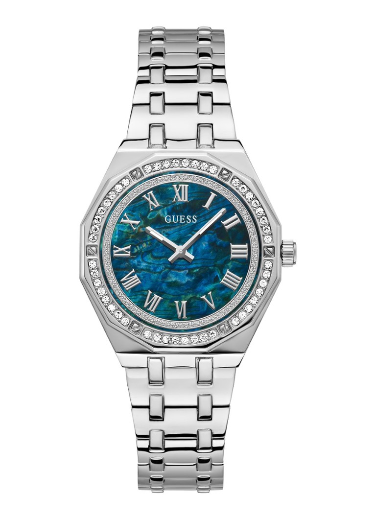 GUESS Dames Desire horloge GW0770L1 in de kleur Zilver