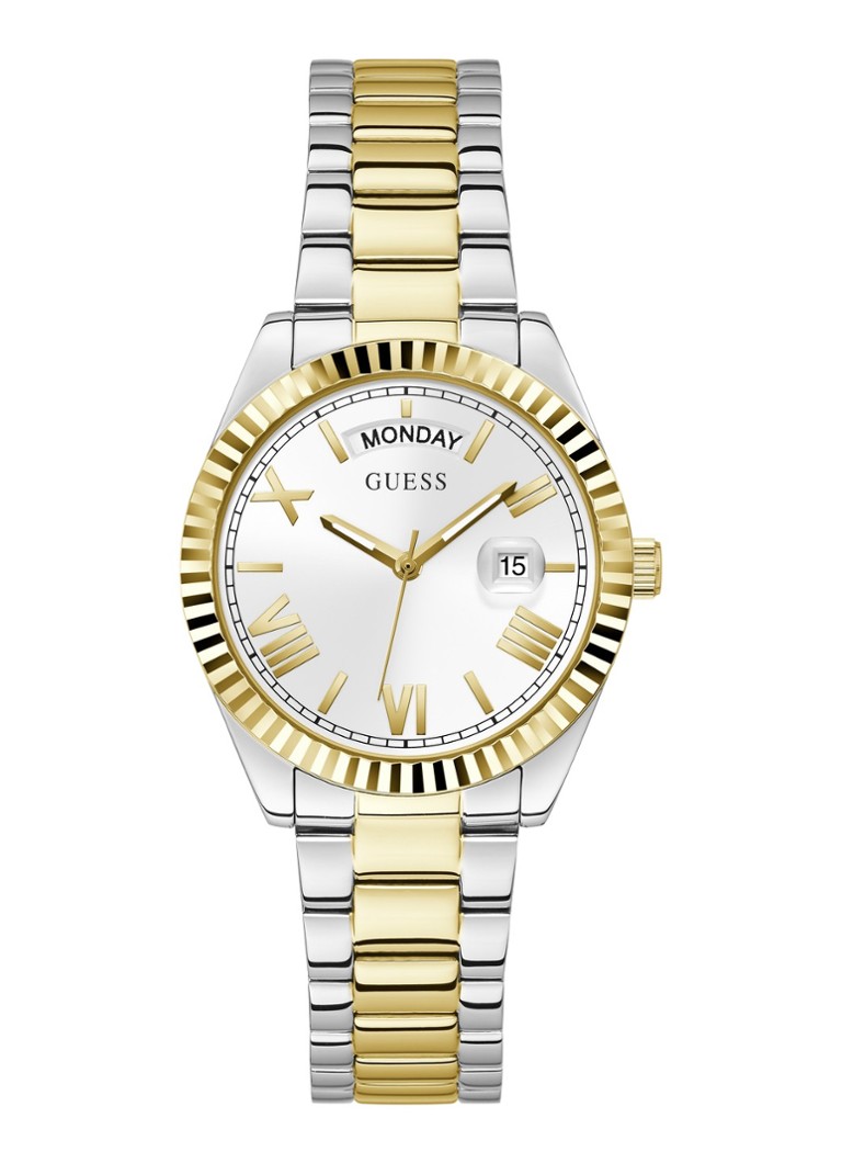GUESS Dames Luna horloge GW0308L6 in de kleur Zilver