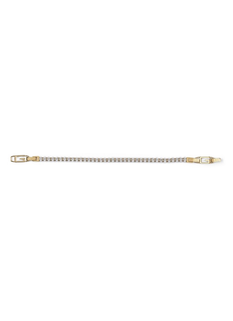 GUESS Dames Armband met kristal JUBB05141JWYGT-U in de kleur Goud