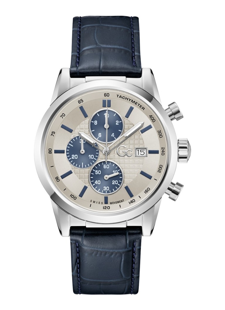 Gc Watches Heren Gallant Z61003G1 in de kleur Zilver
