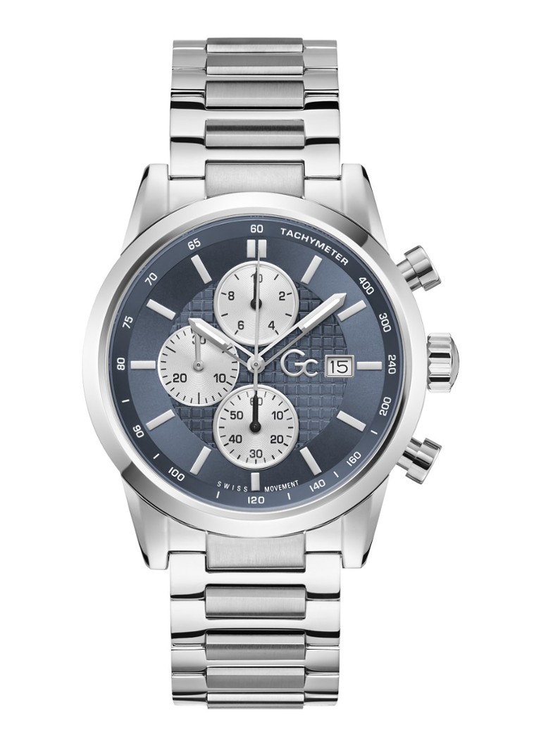 Gc Watches Heren Gallant horloge Z61005G7 in de kleur Zilver