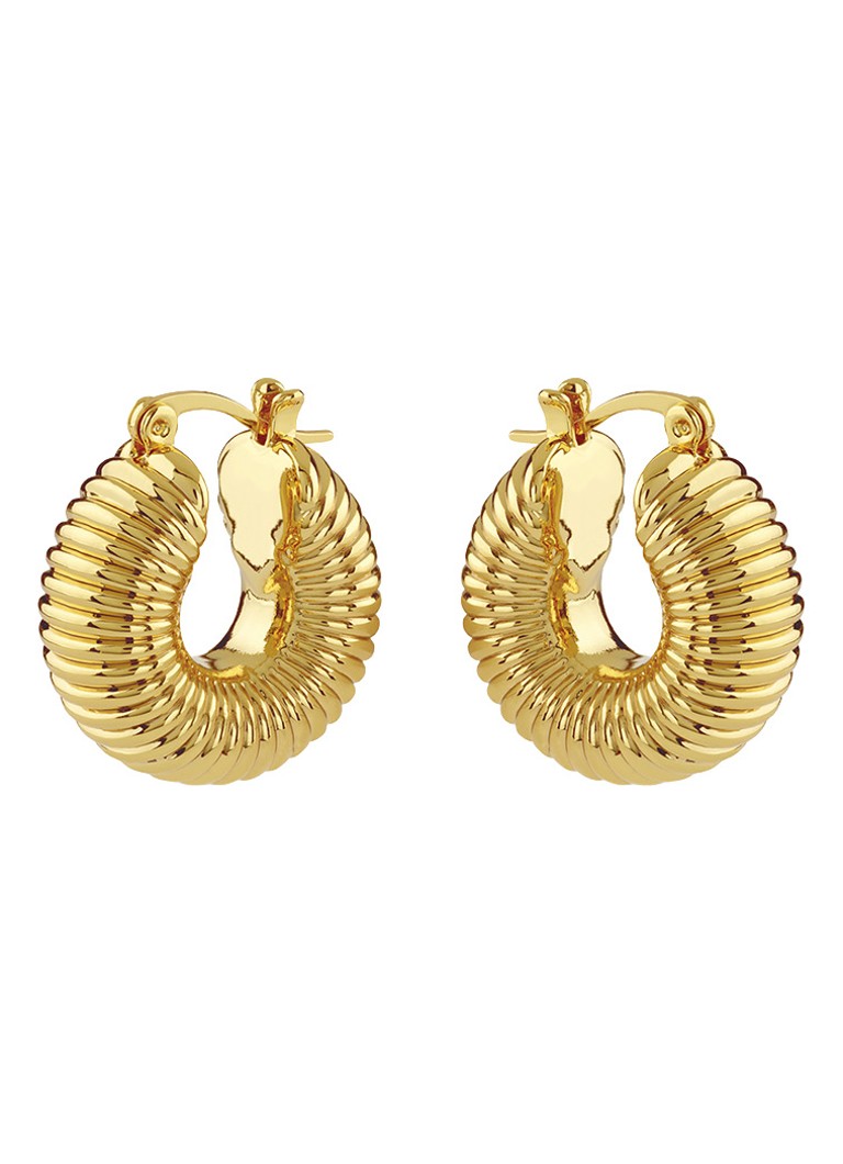 GUESS Dames Oorringen JUBE05335JWYGT-U in de kleur Goud