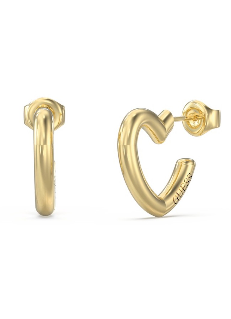 GUESS Dames Oorringen JUBE05535JWYGT-U in de kleur Goud