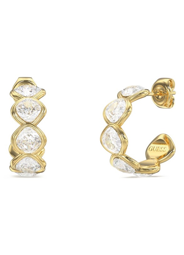 GUESS Dames Oorringen JUBE05318JWYGT-U in de kleur Goud