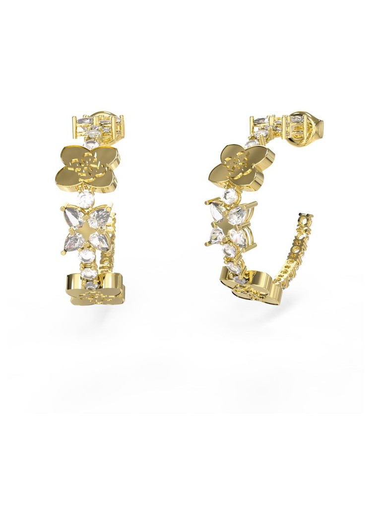 GUESS Dames Oorringen JUBE05505JWYGT-U in de kleur Goud