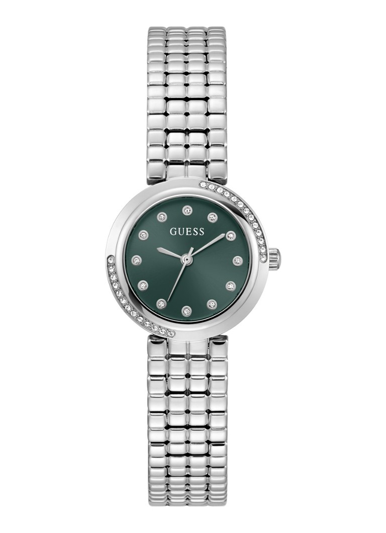 GUESS Dames Clara horloge GW0930L1 in de kleur Zilver