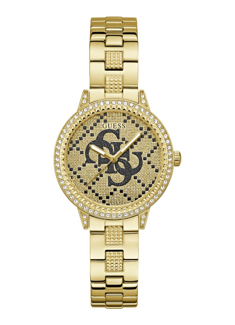 GUESS Dames G Lace horloge GW0944L2 in de kleur Goud