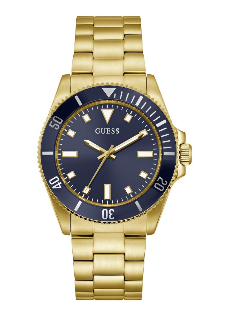 GUESS Heren Cliff horloge GW0968G2 in de kleur Goud