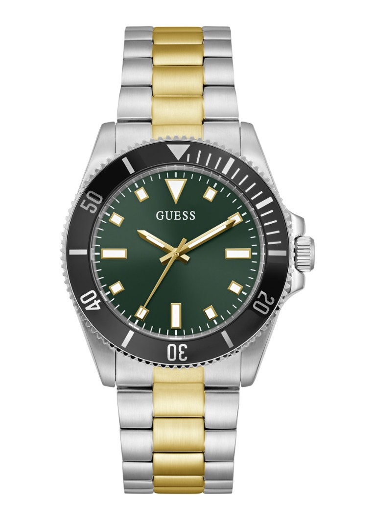 GUESS Heren Cliff horloge GW0968G4 in de kleur Zilver
