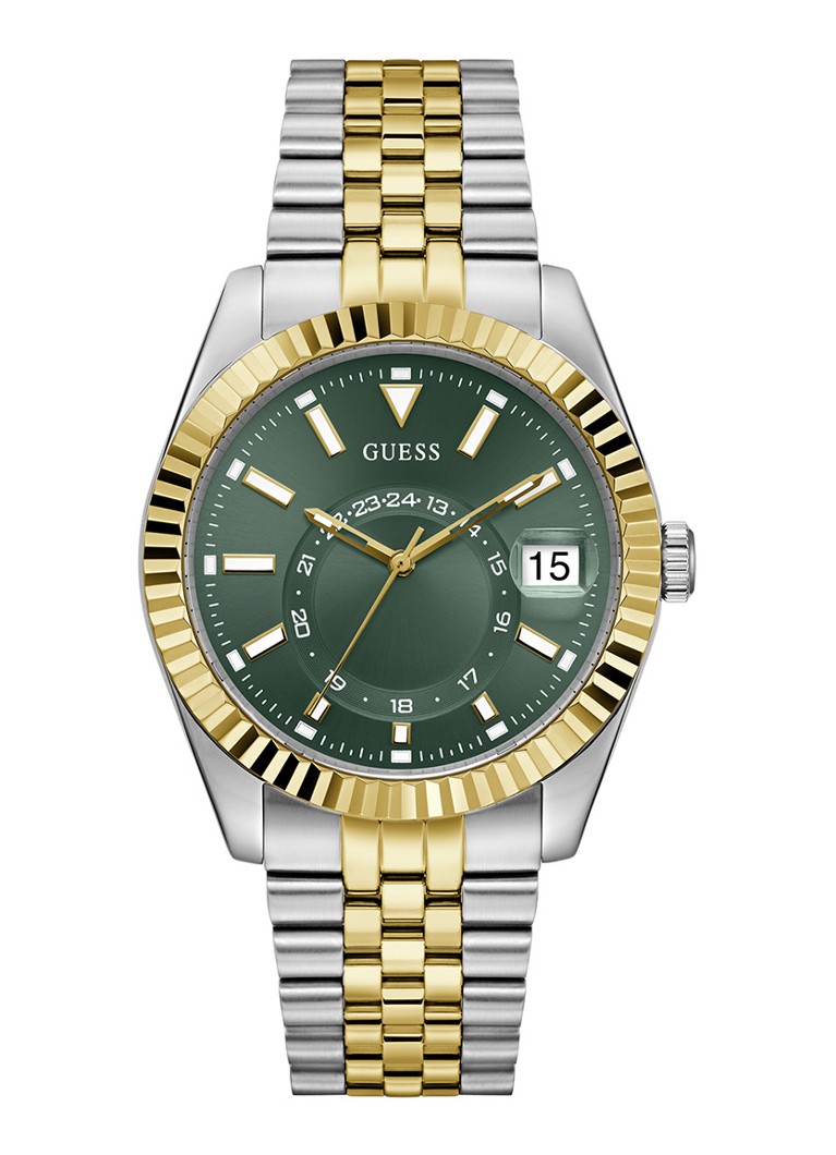 GUESS Heren Jaden horloge GW0977G4 in de kleur Zilver