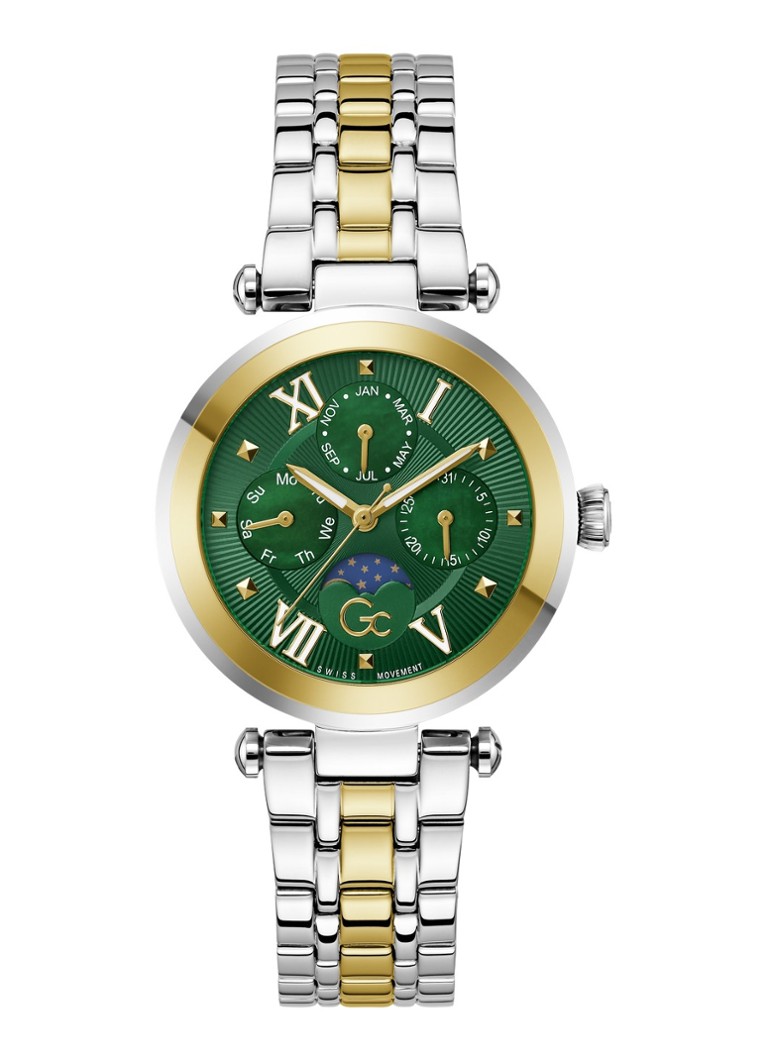 Gc Watches Dames TopChic horloge Z62002L9 in de kleur Zilver