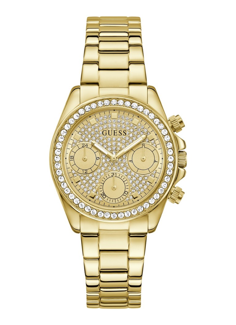 GUESS Dames Victoria horloge GW1037L2 in de kleur Goud