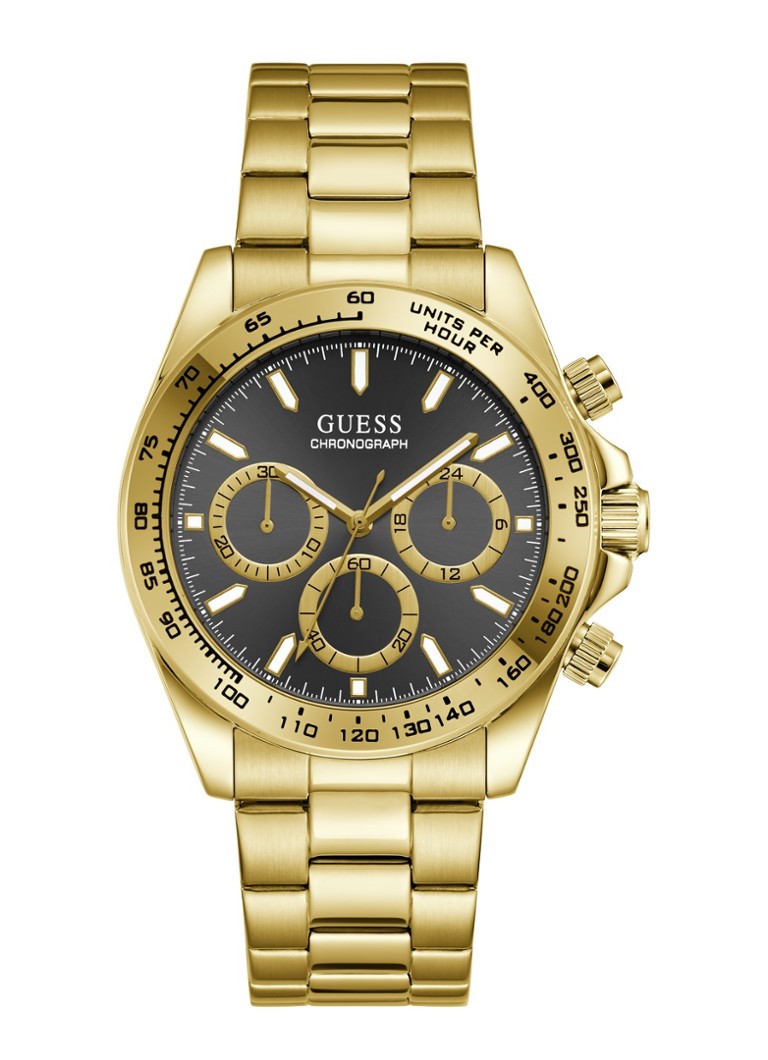 GUESS Heren Arthur horloge GW1058G2 in de kleur Goud