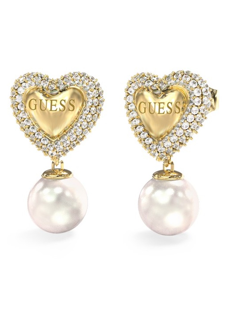 GUESS Dames Oorstekers JUBE06006JWYGT-U in de kleur Goud