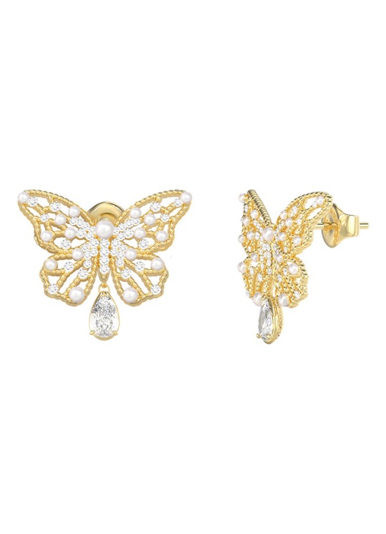 GUESS Dames Oorstekers JUBE06117JWYGT-U in de kleur Goud