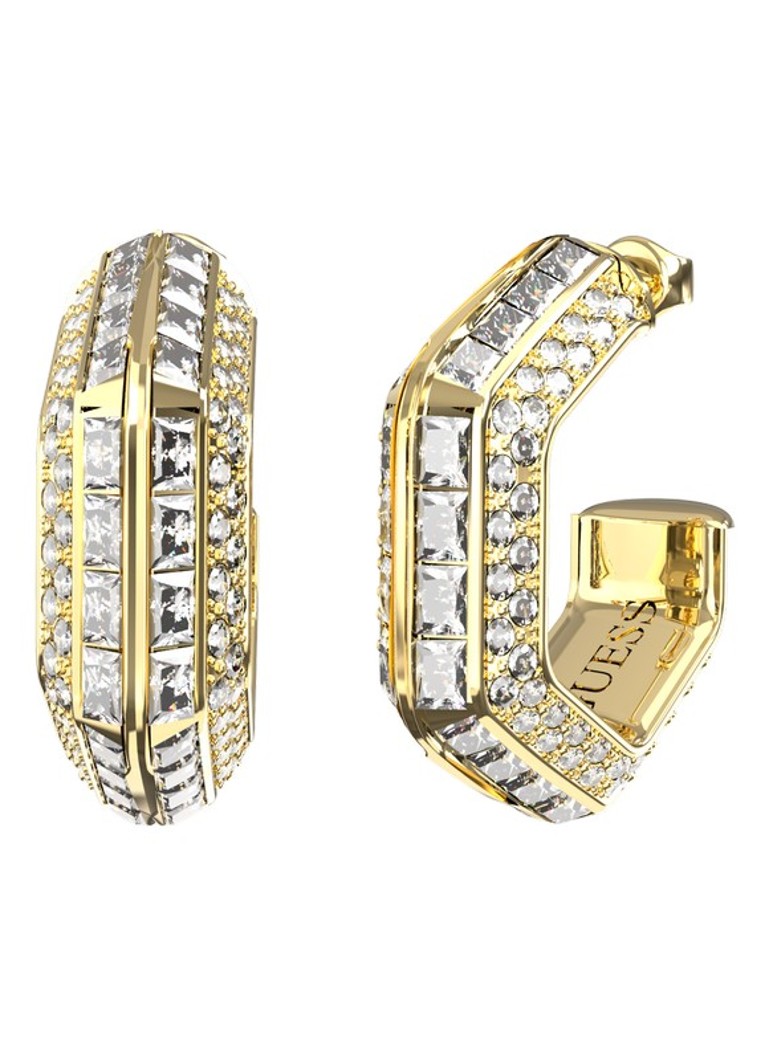 GUESS Dames Oorringen JUBE06188JWYGT-U in de kleur Goud