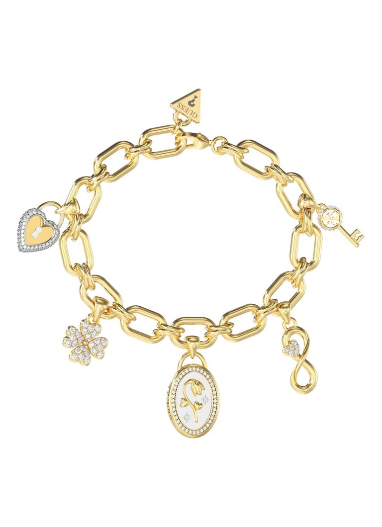 GUESS Dames Armband JUBB06042JWYGS in de kleur Goud