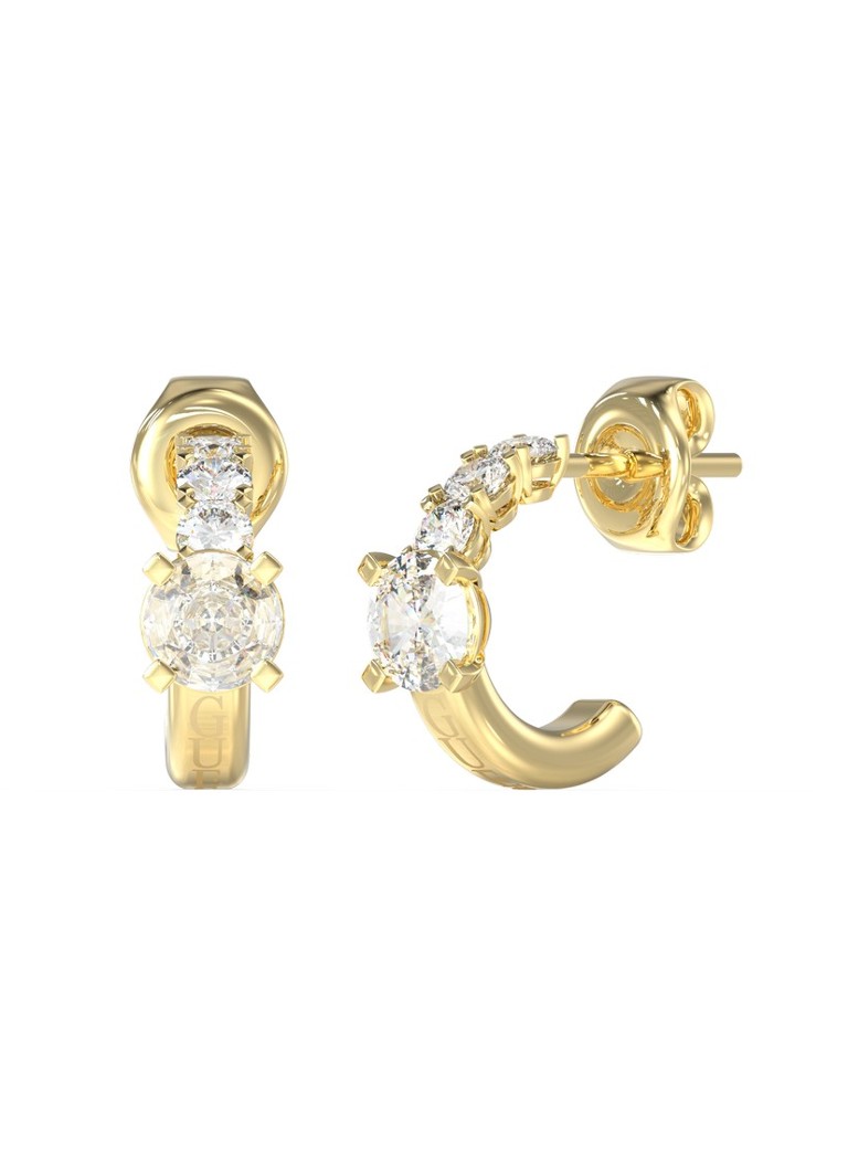 GUESS Dames Oorringen JUBE06271JWYGT-U in de kleur Goud