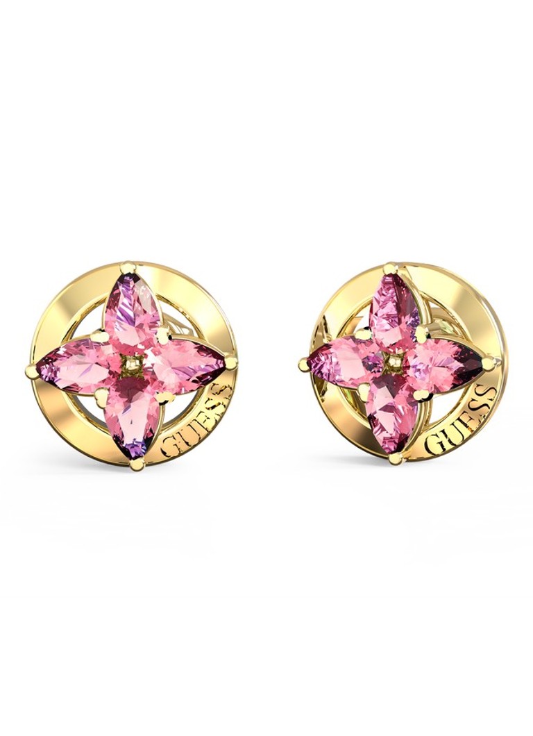 GUESS Dames Oorknopjes JUBE06040JWYGPKT-U in de kleur Goud