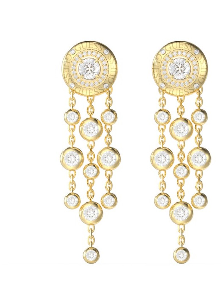 GUESS Dames Oorstekers JUBE06275JWYGT-U in de kleur Goud