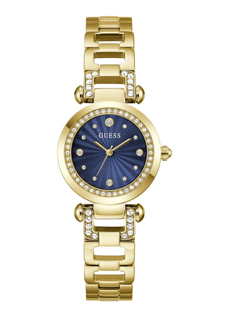 GUESS Dames Ginger horloge GW0869L6 in de kleur Goud
