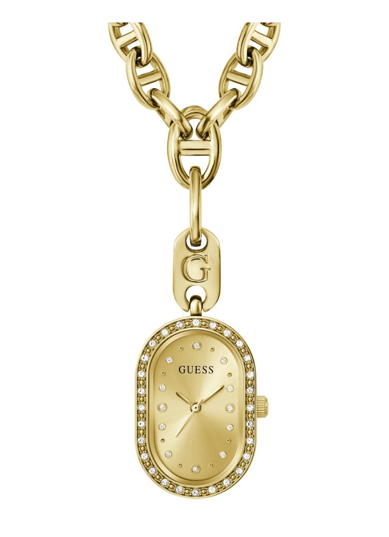GUESS Dames Odette horloge GW1089L2 in de kleur Goud
