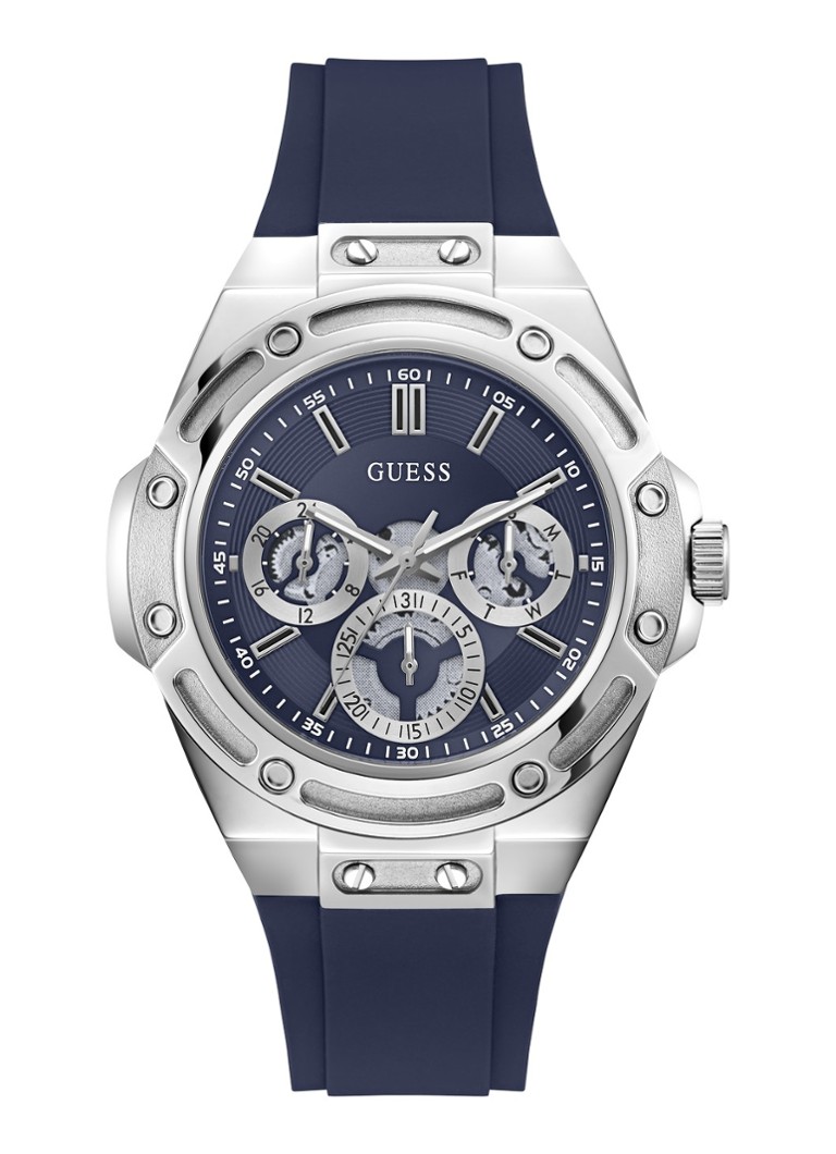GUESS Heren Carver horloge GW1132G1 in de kleur Zilver