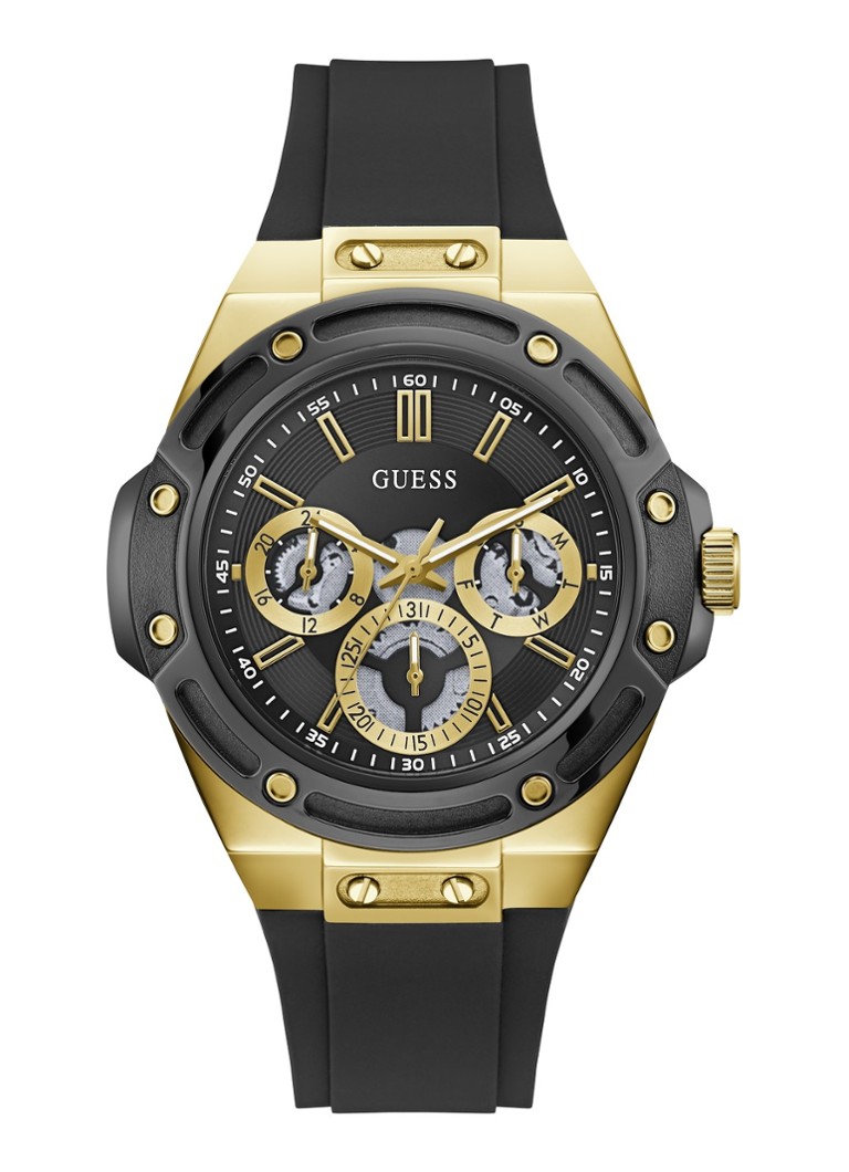 GUESS Heren Carver horloge GW1132G2 in de kleur Goud