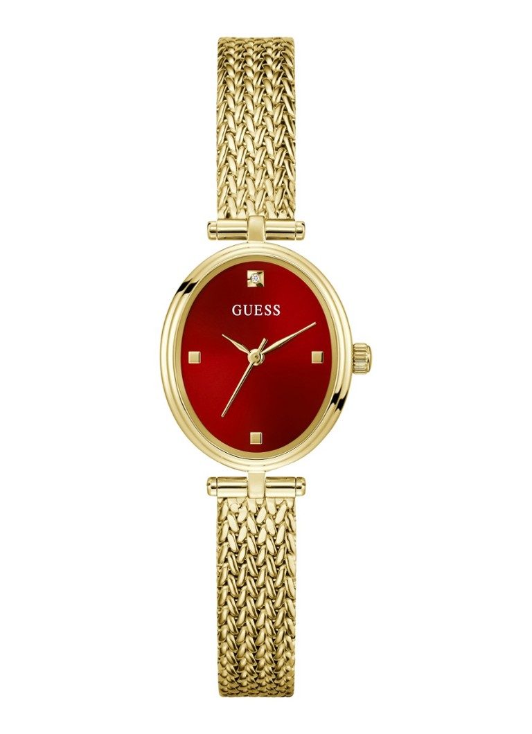 GUESS Dames Ruby horloge GW0935L4 in de kleur Goud