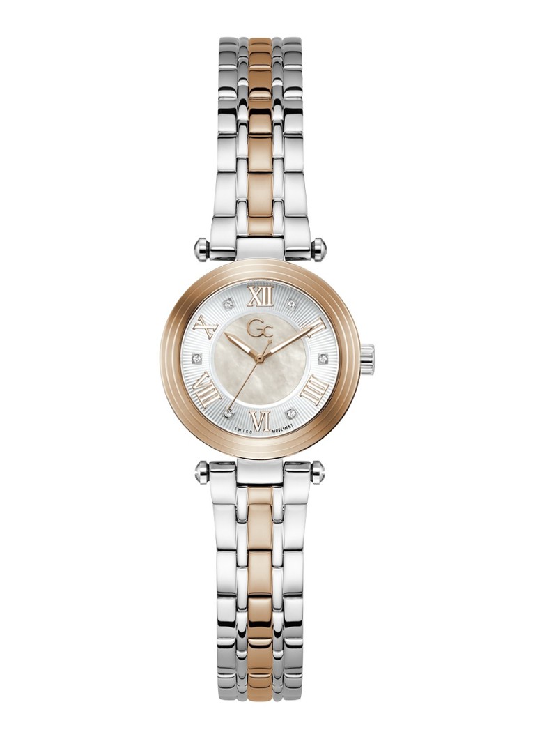 Gc Watches Dames TopChic Mini horloge Z86003L1 in de kleur Zilver