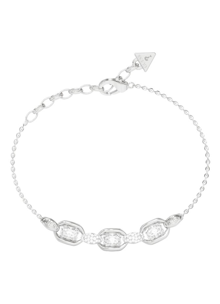 GUESS Dames Armband JUBB06388JWRHS in de kleur Zilver