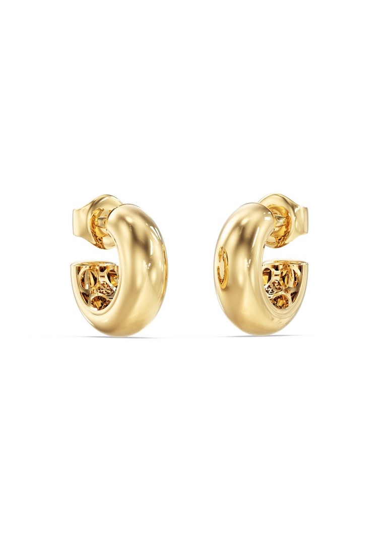GUESS Dames Oorringen JUBE06439JWYGT-U in de kleur Goud