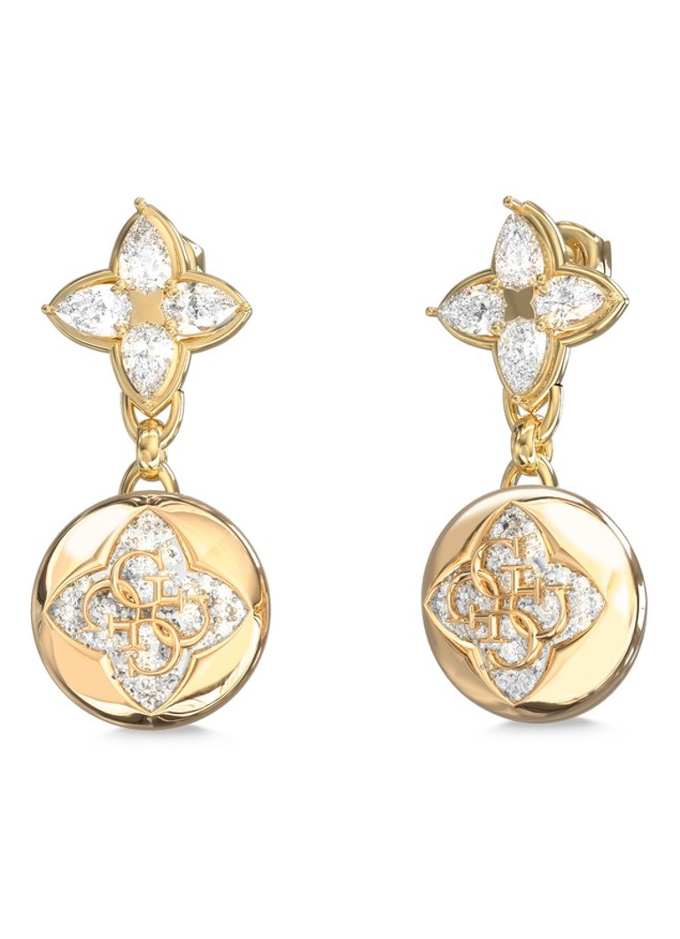 GUESS Dames Oorstekers JUBE06470JWYGT-U in de kleur Goud