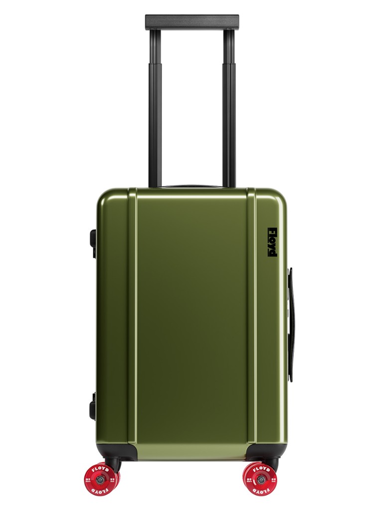 Floyd koffer Junior Spinner 54 cm Groen - Deal