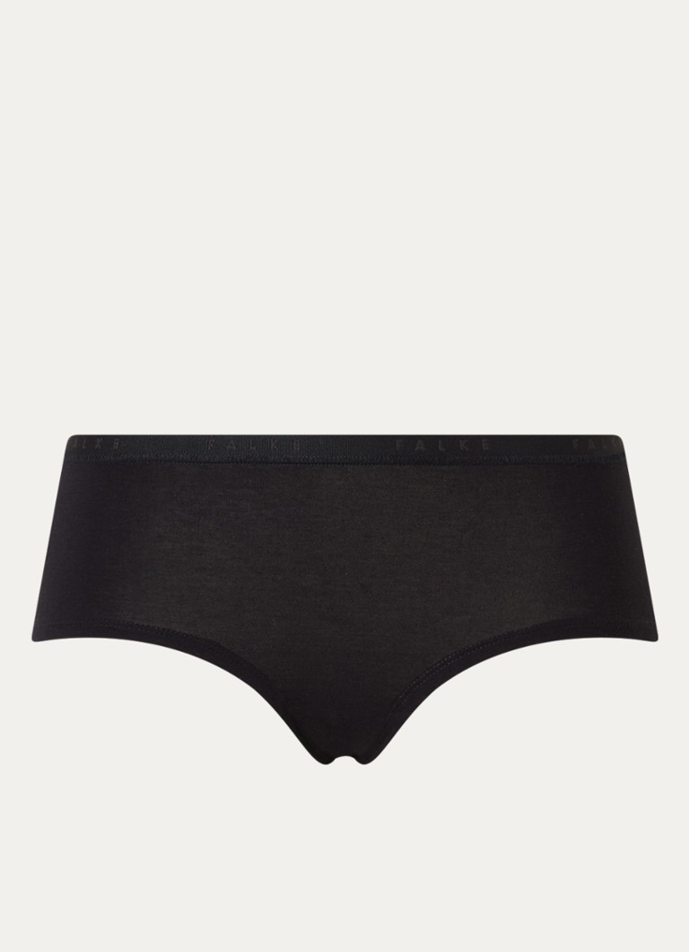 Falke Dames Daily Climate Control hipster in de kleur Zwart, maat: L