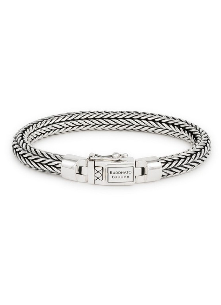 Buddha to Buddha Dames Ellen schakelarmband van zilver in de kleur Zilver