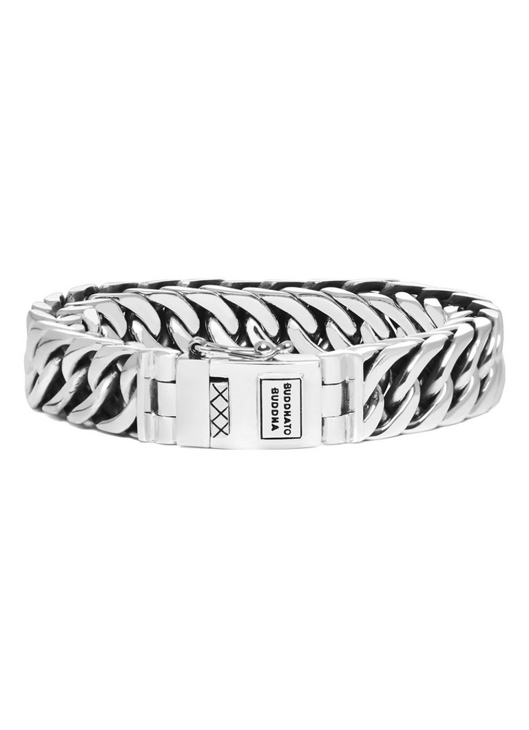 Buddha to Buddha Dames Esther Small schakelarmband van zilver in de kleur Zilver