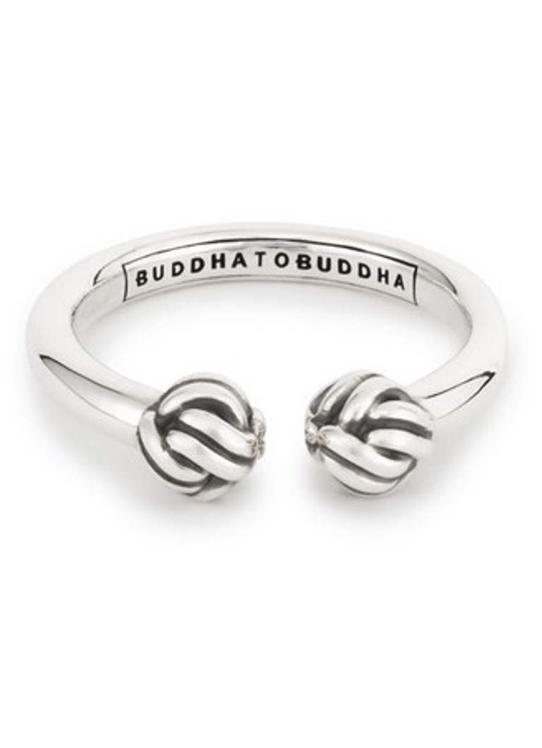 Buddha to Buddha Dames Refined Katja ring van zilver in de kleur Zilver