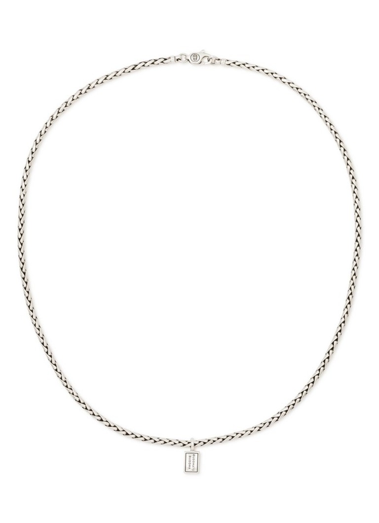 Buddha to Buddha Dames George XS schakelketting van zilver in de kleur Zilver