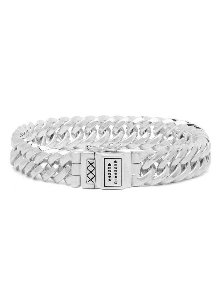 Buddha to Buddha Dames Chain XS schakelarmband van zilver in de kleur Zilver