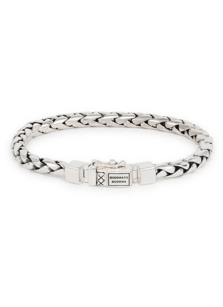 Buddha to Buddha Dames George XS schakelarmband van zilver in de kleur Zilver