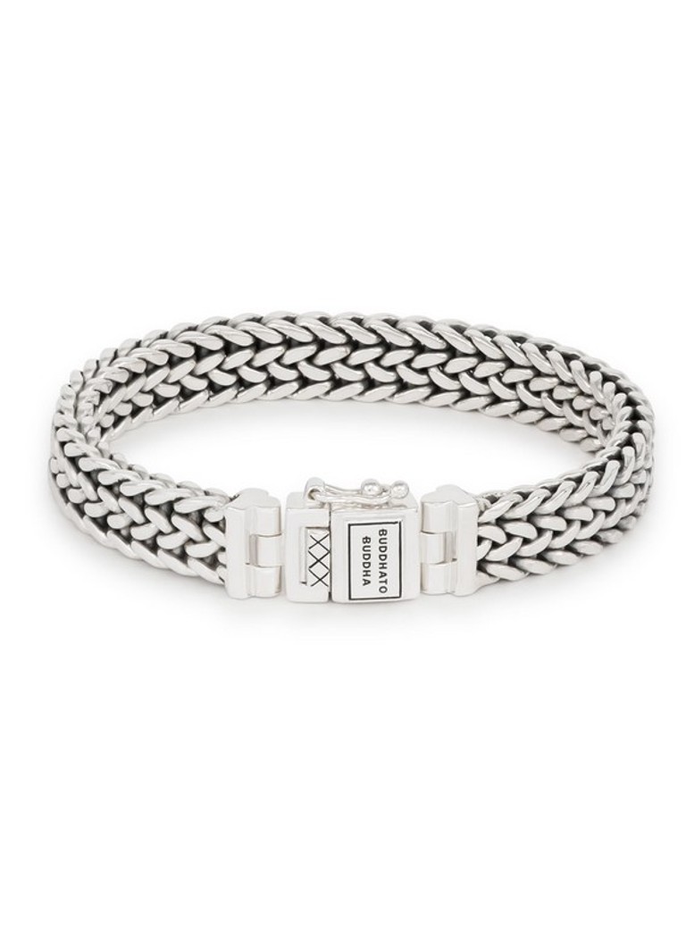 Buddha to Buddha Dames Julius schakelarmband van zilver in de kleur Zilver