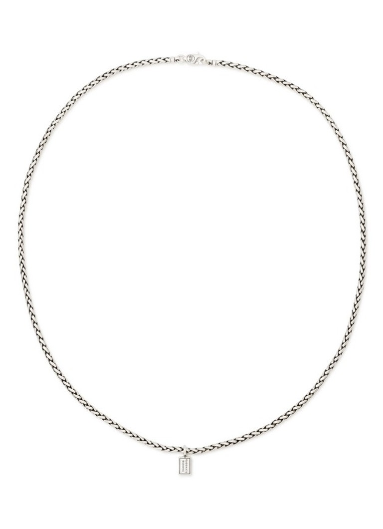 Buddha to Buddha Dames George XS schakelketting van zilver in de kleur Zilver