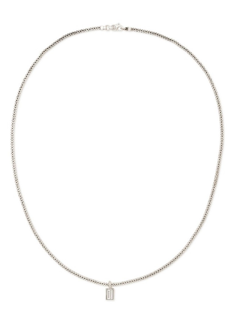 Buddha to Buddha Dames Barbara XS schakelketting van zilver in de kleur Zilver